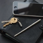 Kép 3/5 - True Utility Telepen, TU246K, teleszkópos kialakítás, szálcsiszolt rozsdamentes acél test, alumínium ház, 3 tollbetét, mágneses vég