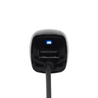 Kép 3/4 - SAL SAU 24MU autós USB töltő 2in1, 2 készülék, USB, microUSB, 2,4 A összesen