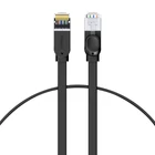 Kép 1/9 - Baseus Cat 6 UTP RJ45 Ethernet kábel lapos 0,5m (fekete)