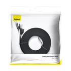 Kép 7/8 - Baseus Cat 6 UTP Ethernet RJ45 kábel lapos 8 m (fekete)