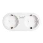 Kép 3/3 - Home NVS 32 PRO SMART elosztó, SMART LIFE alkalmazással távolról vezérelhető, 2 db földelt aljzat gyermekvédelemmel, Wi-Fi 2,4 GHz 802.11 b/g/n