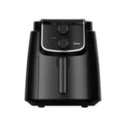 Kép 2/2 - Midea MF-TN35D air fryer, forrólevegős fritőz, 3,5 literes sütőkosár, állítható hőmérséklet 200 °C-ig, 1500 W, fekete