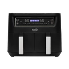 Kép 2/4 - Home HG AF 24 air fryer, forrólevegős fritőz, 2 X 3,8 literes, 6-féle üzemmód, 2460 W, MEAL funkció, DUAL funkció, fekete