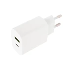 Kép 1/3 - Home SA 20QCPD 2in1 gyorstöltő, 20 W, QUICK CHARGE, POWER DELIVERY, hagyományos gyorstöltőként is működik, USB-A és USB-C csatlakozás