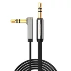 Kép 2/2 - UGREEN mini jack 3.5mm AUX lapos kábel, 3m (fekete)