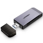 Kép 1/4 - UGREEN 4 az 1-ben USB adapter SD + microSD kártyaolvasó (ezüst)