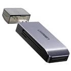 Kép 3/4 - UGREEN 4 az 1-ben USB adapter SD + microSD kártyaolvasó (ezüst)