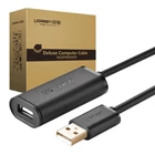 Kép 6/6 - UGREEN US121 USB 2.0 hosszabbító kábel, aktív, 15m (fekete)