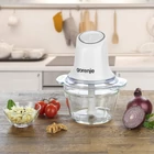 Kép 3/3 - Gorenje S501GW aprító, 500 W, kettős acél pengerendszer, mérőskálázott kehely, fehér