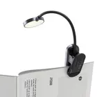 Kép 3/8 - Baseus Comfort olvasóasztali lámpa, klip (fekete)