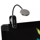 Kép 4/8 - Baseus Comfort olvasóasztali lámpa, klip (fekete)