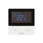Kép 2/2 - Home THE25B digitális vezetékes szobatermosztát, falra szerelhető, programozható, ablaknyitás-érzékelés, fagyvédelmi funkció, fekete