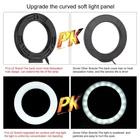 Kép 7/8 - Puluz PU391 Gyűrű alakú LED  lámpa állítható talppal