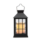 Kép 3/3 - Home MXLTN1 napelemes lámpás, 1db melegfehér LED, valósághű lángeffekt, akkumulátor, 6db-os display