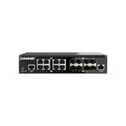Kép 1/9 - QNAP QSW-M3216R-8S8T hálózati kapcsoló Vezérelt L2/L3 10G Ethernet (100/1000/10000) 1U Fekete