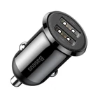 Kép 4/5 - Ładowarka samochodowa Baseus Grain Pro 2x USB 4.8A (czarna)