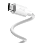 Kép 3/12 - Baseus Simple Wisdom Micro-USB - USB kábel, 2.1A, 1.5m (fehér) 2db.