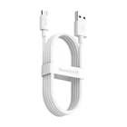 Kép 5/12 - Baseus Simple Wisdom Micro-USB - USB kábel, 2.1A, 1.5m (fehér) 2db.