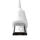 Kép 6/12 - Baseus Simple Wisdom Micro-USB - USB kábel, 2.1A, 1.5m (fehér) 2db.