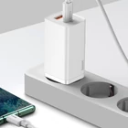 Kép 9/11 - Baseus GaN2 Lite fali töltő, USB + USB-C, 65 W, EU (fehér)