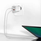 Kép 8/11 - Baseus GaN2 Lite fali töltő, USB + USB-C, 65 W, EU (fehér)