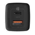 Kép 4/6 - Baseus GaN2 Lite fali töltő, USB + USB-C, 65 W, EU (fekete)