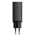 Kép 5/6 - Baseus GaN2 Lite fali töltő, USB + USB-C, 65 W, EU (fekete)