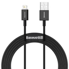 Kép 2/12 - Baseus Superior Series USB-Lightning kábel, 2,4A, 2m (fekete)