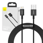 Kép 1/12 - Baseus Superior Series USB-Lightning kábel, 2,4A, 2m (fekete)