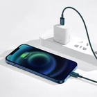 Kép 7/11 - Baseus Superior Series USB-C-Lightning kábel, 20 W, PD, 1 m (kék)