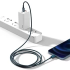 Kép 9/11 - Baseus Superior Series USB-C-Lightning kábel, 20 W, PD, 1 m (kék)