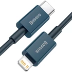 Kép 2/11 - Baseus Superior Series USB-C-Lightning kábel, 20 W, PD, 1 m (kék)