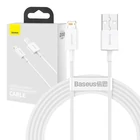 Kép 1/12 - Kabel USB do Lightning Baseus Superior Series, 2.4A, 2m (biały)