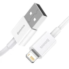 Kép 3/12 - Baseus Superior Series USB-Lightning kábel, 2,4A, 0,25 m (fehér)