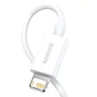 Kép 4/12 - Baseus Superior Series USB-Lightning kábel, 2,4A, 0,25 m (fehér)