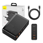 Kép 1/7 - Baseus GaN2 Pro fali töltő, 2x USB + 2x USB-C, 100W, EU (fekete)