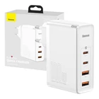 Kép 1/13 - Baseus GaN2 Pro fali töltő, 2x USB + 2x USB-C, 100W, EU (fehér)