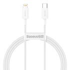 Kép 1/11 - Baseus Superior Series USB-C-Lightning kábel, 20 W, PD, 1 m (fehér)