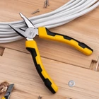 Kép 4/5 - Szczypce uniwersalne (kombinerki) Deli Tools EDL2007, 7" (żółte)