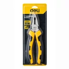 Kép 5/5 - Szczypce uniwersalne (kombinerki) Deli Tools EDL2007, 7" (żółte)