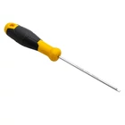 Kép 2/7 - Deli Tools EDL6331001 hornyos csavarhúzó, 3x100mm (sárga)