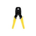 Kép 3/5 - Deli Tools EDL2468 Krimpelő fogó Ethernet csatlakozókhoz  4/6 / 8P, RJ45 / RJ14 / RJ12 / RJ9 (sárga)