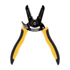Kép 2/5 - Deli Tools EDL2607 Huzalcsupaszító fogó 0,6-2,6 mm (fekete / sárga)