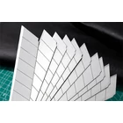 Kép 8/10 - Deli Tools EDL-DP05 tartalék penge sniccer késhez 25mm 10 db (ezüst)
