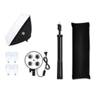 Kép 5/5 - Puluz Softbox LED stúdió szett 50x70cm, állvány, LED izzok 4 db PU5071EU