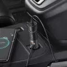Kép 8/11 - Baseus Share Together Gyors autós töltő szivargyújtó aljzattal, 2x USB, 120W (fekete)