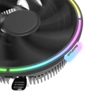 Kép 4/6 - Darkflash Darkvoid aktív CPU hűtő (hűtőborda + ventilátor 125x125)