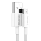 Kép 2/11 - Baseus Superior Series USB-Micro-USB kábel, 2A, 1m (fehér)