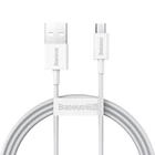 Kép 1/11 - Baseus Superior Series USB-Micro-USB kábel, 2A, 1m (fehér)