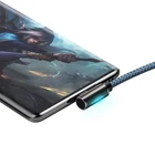 Kép 4/11 - Baseus Legend Series ferde USB-USB-C kábel, 66 W, 1 m (kék)